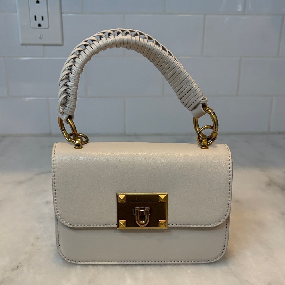 Charles & Keith Bag Purse Handbag Pocketbook Raleigh Top Handle Mini Bag